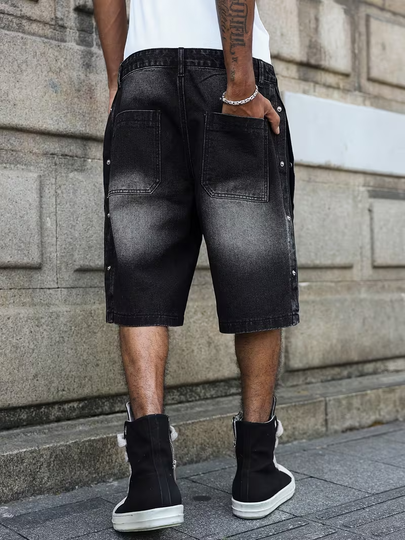 Men’s Snap-Button Shorts